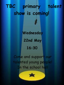 primary talent show poster 2019