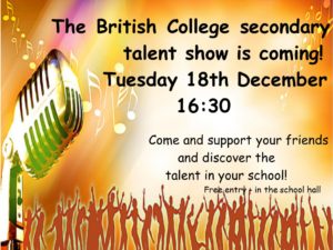 Talent Show Poster